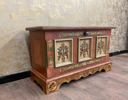 Voglauer anno 1800 bauerntruhe - 1800,