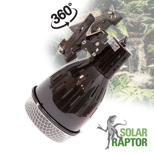 Solar raptor reptile clamplamp - raptor,