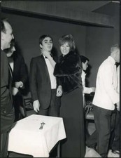 Altes Pressefoto Iva Zanicchi Mario Praktikum Sanremo 1967 FT 35751 - Druck