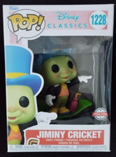 Funko Pop - Disney Classics Pinocchio - Jiminy Cricket 1228 - Neu und Ovp