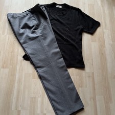 Wollhose  Gr. 40. + Kurzarm-Strickpulli (40)