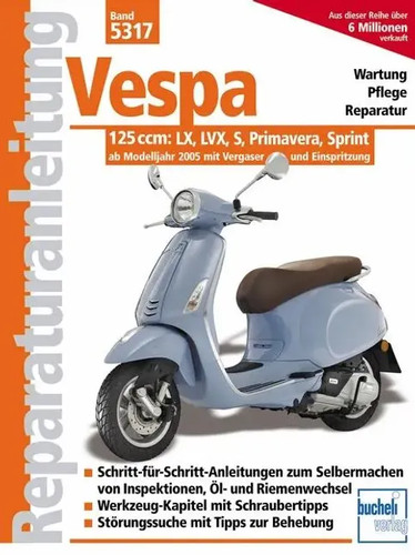 Vespa 125 ccm - lx,, lvx