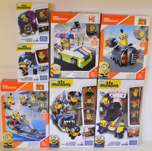 Mega bloks minions konvolut - bloks,