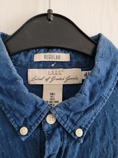 Hemd L.O.G.G by H&M Größe L regular fit (fällt klein aus) Jeans-blau Langarm
