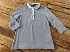GOLFINO Damen Poloshirt 3/4-Arm Gr. 40  schwarz weiß   neuwertig