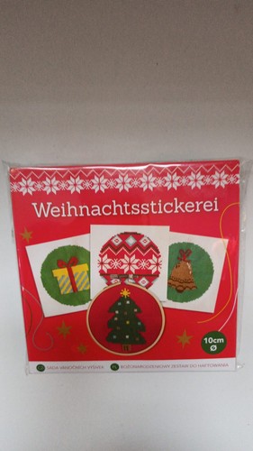 Weihnachtsstickerei mit - weihnachtsstickerei,