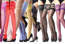 Nylon Straps-Strümpfe Spitze