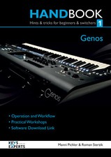 Handbook for YAMAHA GENOS Keyboard Part 1 129 Pages Language ENGLISH!KeysExperts