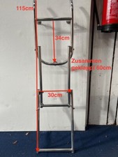 klappbare Badeleiter für Boot, Edelstahl, Heckmontage