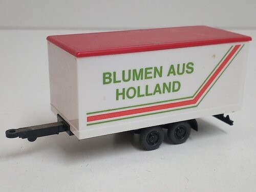 Lkw tandem anhänger - lkw, °blumen