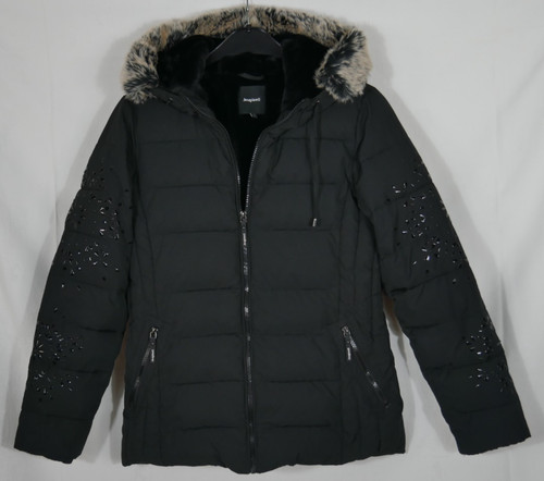 Desigual winter jacke - winter, schwarz