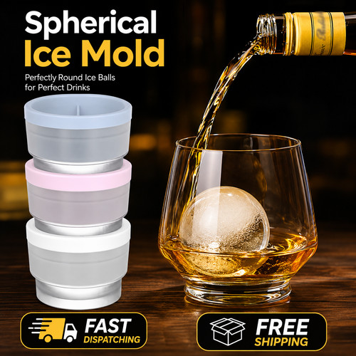 Spherical ice ball - spherical,