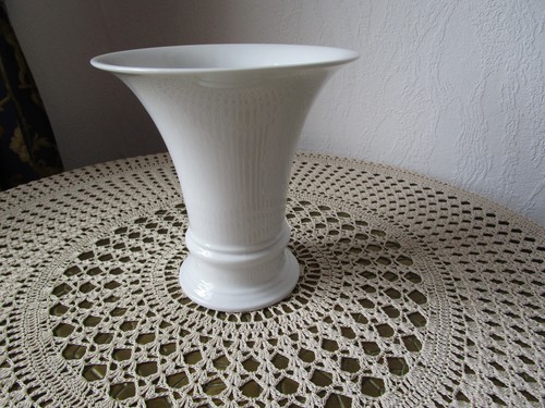 Weiße vase trichtervase - weiße,