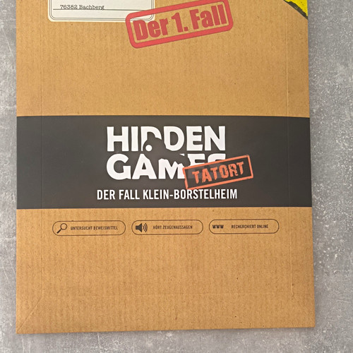 Hidden games tatort krimispiel - games,