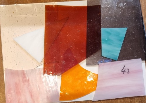 Tiffany glas abschnitte - tiffany,