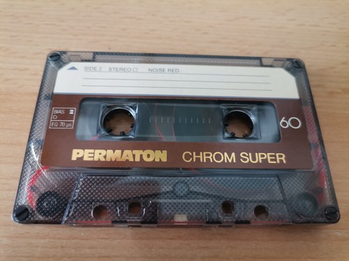 Audiokassette permaton 60min - audiokassette,