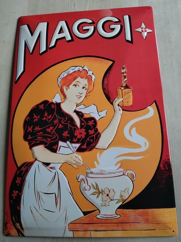 Maggi blechschild retro 5 - maggi,