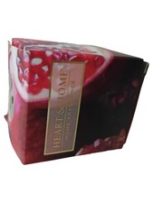 Heart & Home Ruby Pomegranate Duftkerze Wachs Rot Quadratisch 4cm