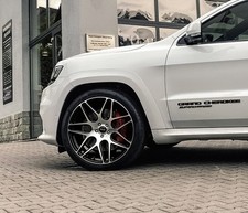 Alufelgen 10x22 Zoll 5x127 ET50 Jeep Grand Cherokee WK incl. SRT 344 Gutachten