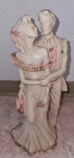 Venditti Gigur Skulptur Figur Statue Paar Hochzeitspaar Stein Dekoration