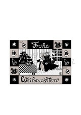 Weihnachtskarte mit Christkind