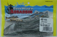 Bass Assassin SSA25387 4" Sea