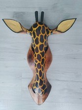 Holzmaske maske afrika giraffe - holzmaske,