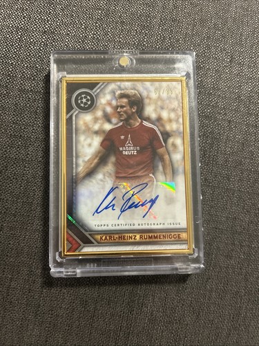 Topps karl heinz rummenigge - karl,