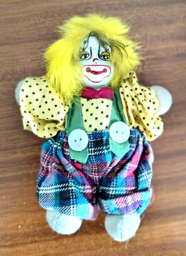 Clown porzellanpuppe - clown,,