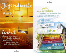 Karte zur Jugendweihe mit