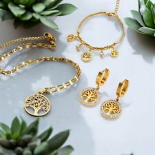 Luxus Damen Schmuckset 18K