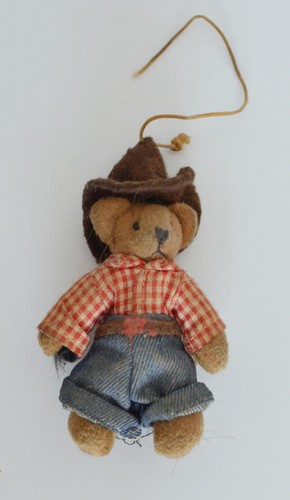 Russ berrie tiny town - berrie, cowboy