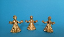 Set Drei schöne Messing Engel