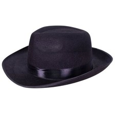 Hut gangster capone schwarz - al,