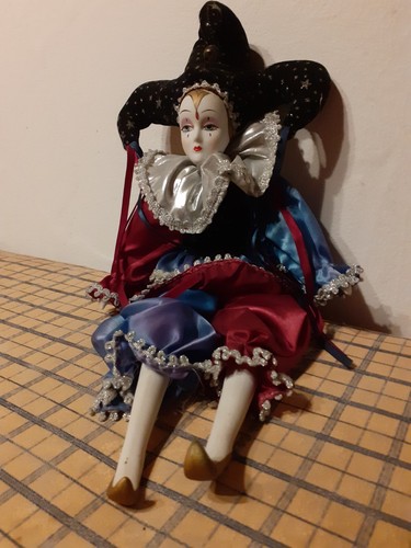 Harlekin clown puppe - clown,,