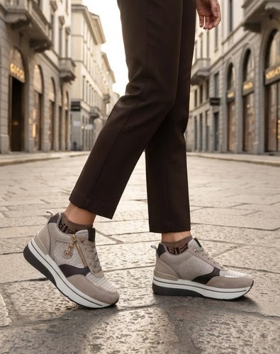 Damen platform sneaker - damen,