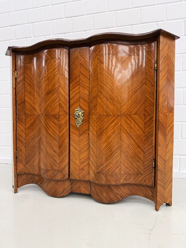 Eckschrank mahagoni barock - mahagoni,