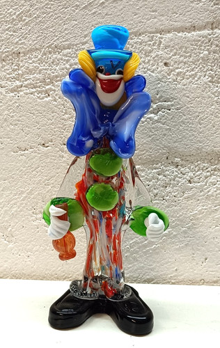 Glas murano clown - glas, in