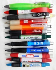 25 Kugelschreiber Sammlung Sortiment Sammlerstücke-große,dicke Raritäten-top-1