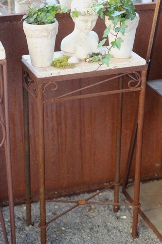 Vintage tisch eisen - eisen, edelrost