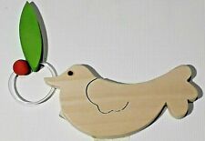 Magnet Vogel mit Olivenbaum Geschenkidee Holz Zauber *82443