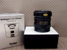 Rollei Japan - Rollei Rolleigon 1:4/50mm Rollei SLX Lens "Top/ boxed" - RAR!