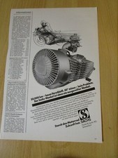 Sachs Wankel KC27 Werbung Reklame aus Zeitschrift