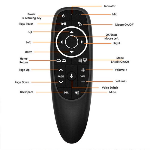G10s pro mini - g10s, 2.4g