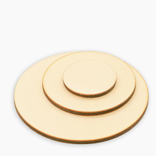 Runde Holzscheibe Sperrholz