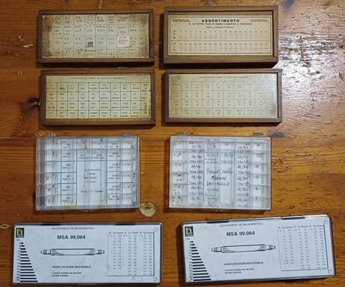 Lot vintage uhrmacherbedarf - vintage,