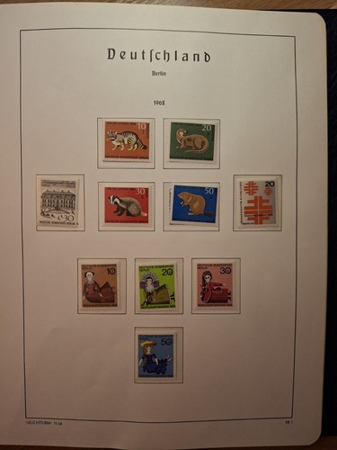 Große brd briefmarkensammlung - große,