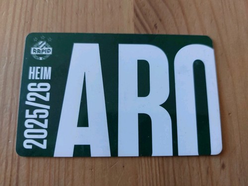 Used ticket dauerkarte season - used,