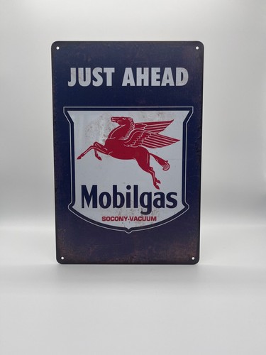 Blechschild mobilgas 20x30cm - blechschild,