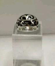 ❤️Original Verona Pooth Cocktail Ring Mit Obsidian 